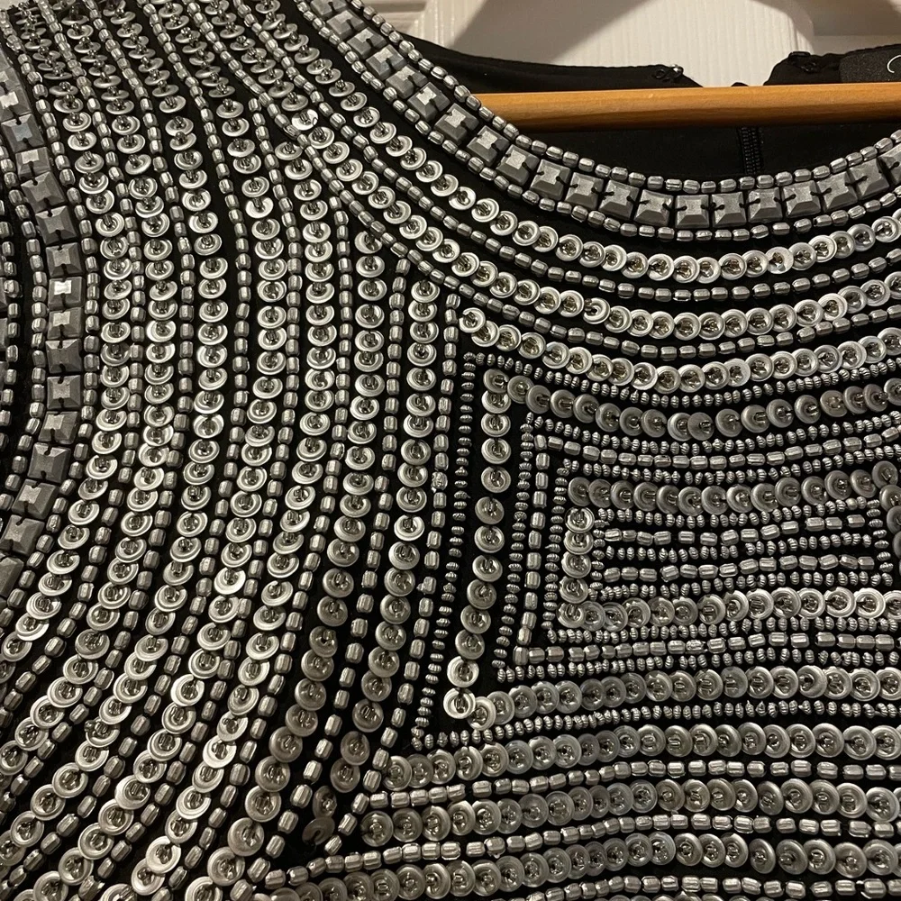 Gorgeous sequined and beaded dress. This is a show stopper. - Picture 3 of 5